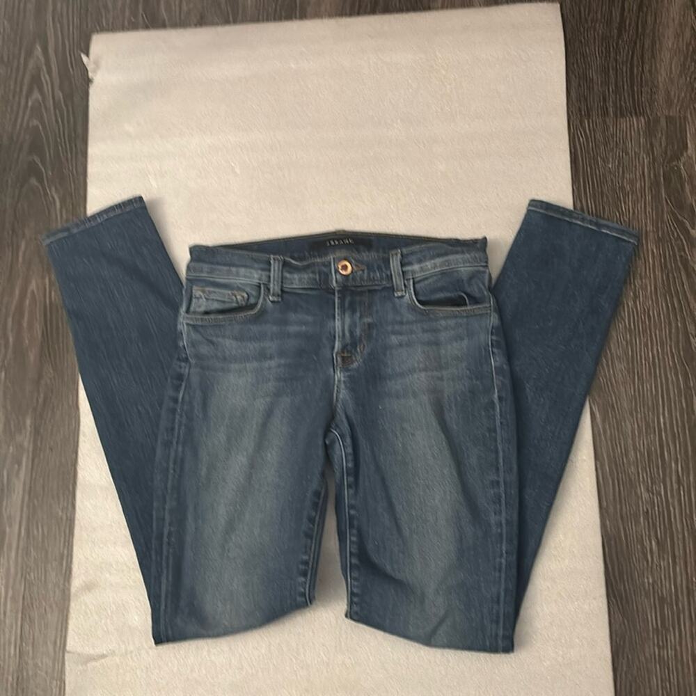 J. Brand Imagine Skinny Leg Blue Jeans 25 Casual Classic Preppy Relaxed Slouchy